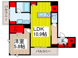 仮）セレンディップの物件間取画像